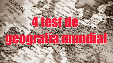4 test de geografía mundial